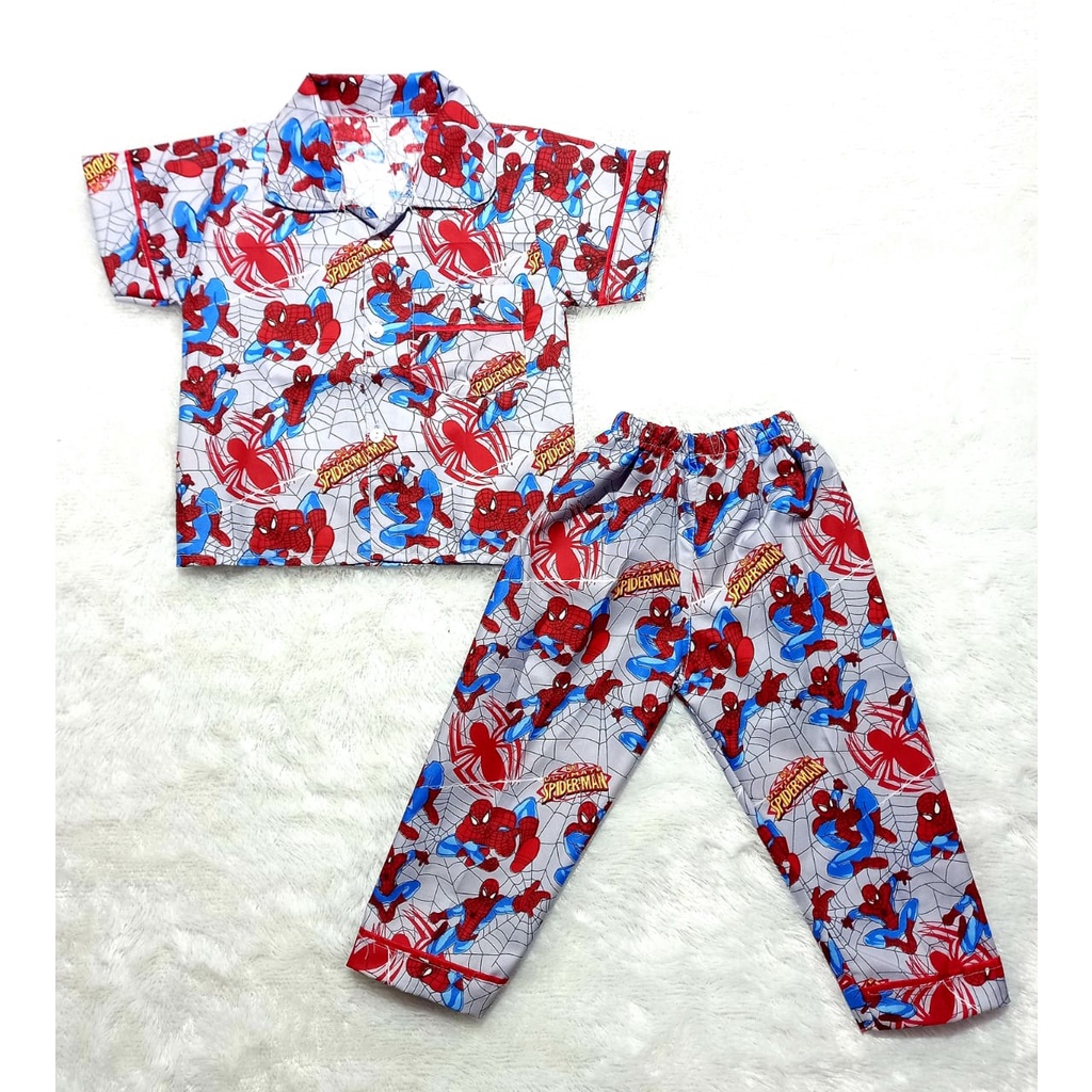 Piyama Anak Laki Laki/Baju Tidur Anak Laki Laki/Baju Tidur Anak Anak Laki Murah