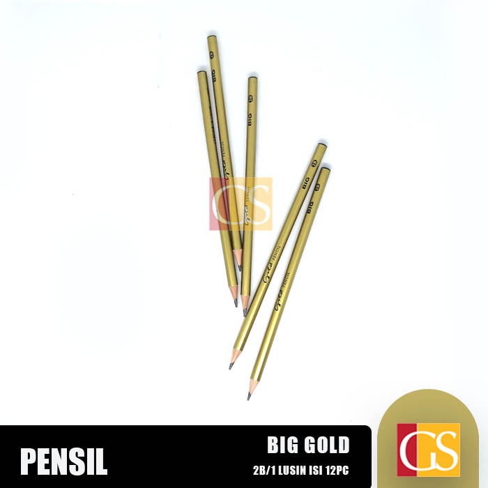 

Pensil 2B Big Gold ( 1 pcs)