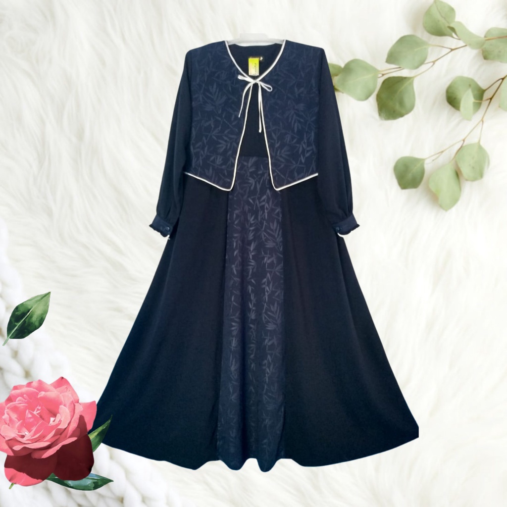 Gamis Akhwat LAyer List By QONITA collection