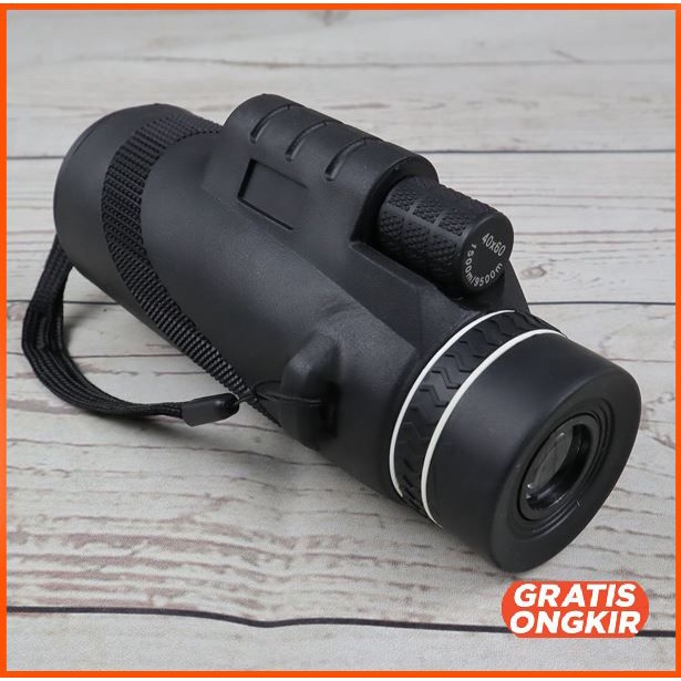 Moge Teropong Monokular Smartphone 40 x 60 Type B