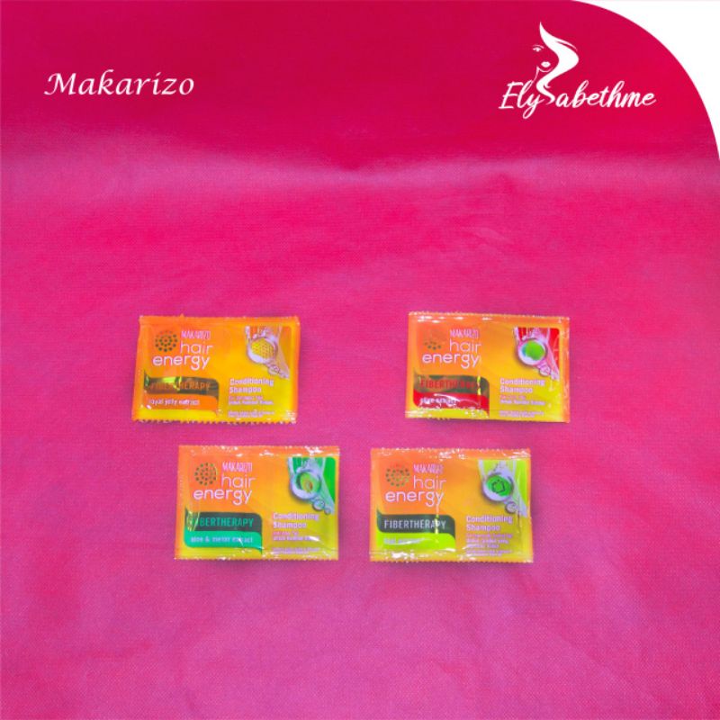 ✿ELYSABETHME✿ 【﻿ＭＡＫＡＲＩＺＯ】 Makarizo hair sachet shampoo conditioner renceng hemat untuk traveling