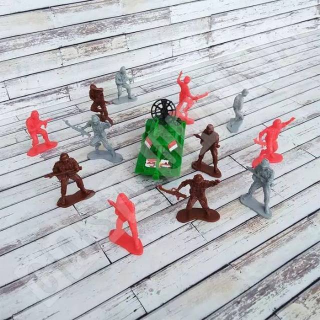 Mainan Tentara Army Mission Figure Miniatur Tentara