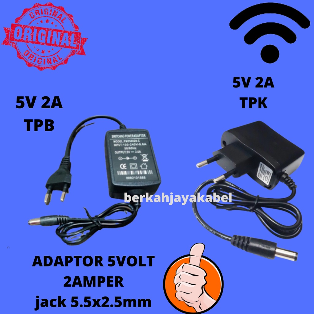 ADAPTOR KONVERTER 5V 2A