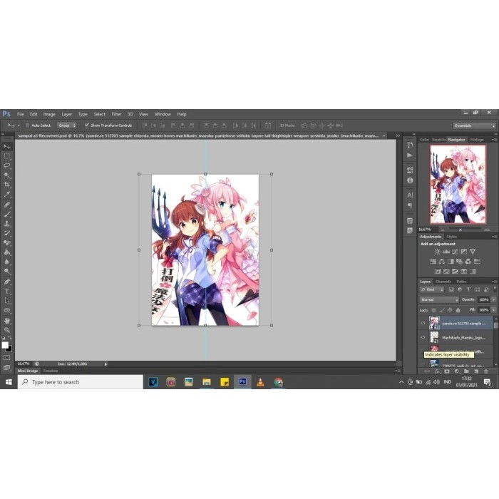 

Buku Tulis Anime Machikado Mazoku 2 Bisa Custom - polos