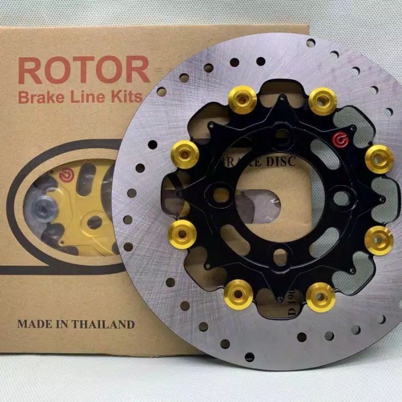 Piringan Disk Disc Cakram ROTOR BREMBO THAILAND 220MM Variasi thailook Vario New jupiter MX Mio