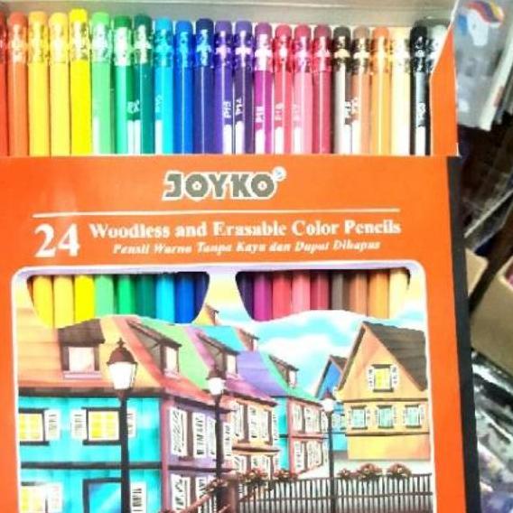 

Terbaik PENSIL WARNA JOYKO ERASABLE BISA DIHAPUS 24 WARNA ORIGINAL