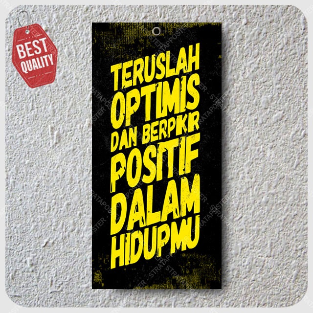 Hiasan dinding Poster motivasi Dekorasi Rumah Pajangan dinding Quotes 143003STR