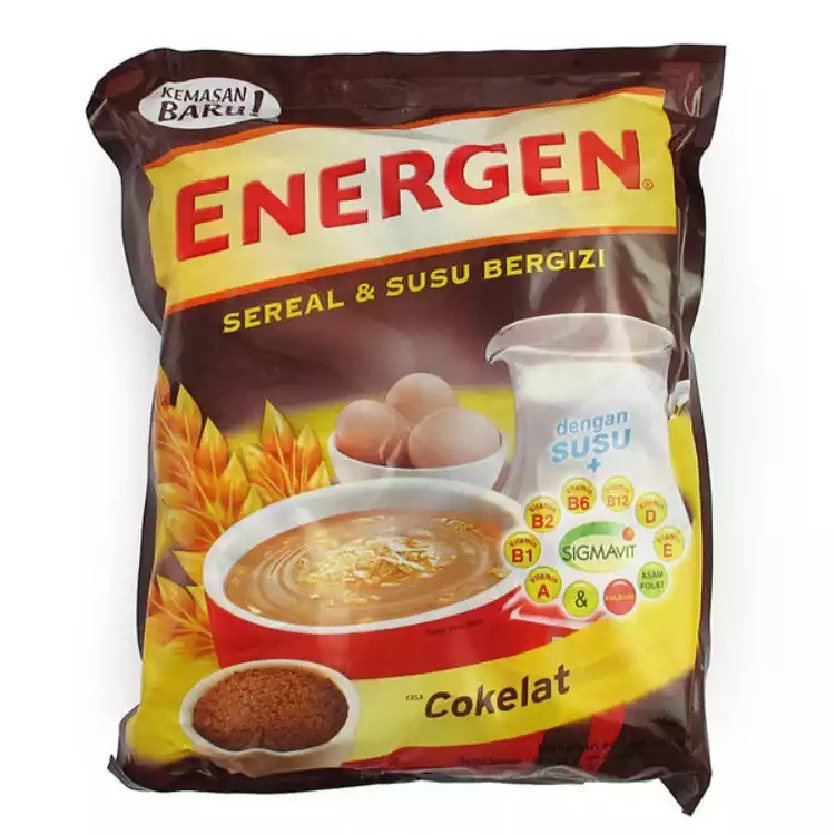 

ENERGEN COKELAT 20 X 34 GR