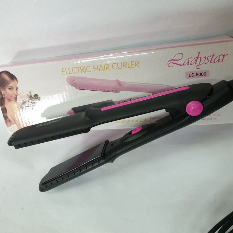 Catokan Rambut Ladystar Ls 8006G Gerigi Zig zag Murah 01-039-cls