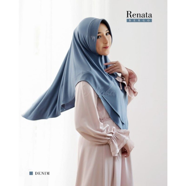 (Diskon 20%) Bergo Renata by Alfasa Hijab