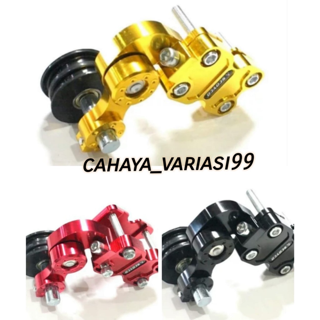 stabilizer rantai vixion new/old stabilisator penyangga rantai penahan rantai tensioner roll cnc DLL