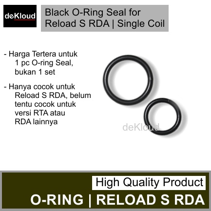 O-Ring Seal for RELOAD S RDA | karet oring silikon sil relod