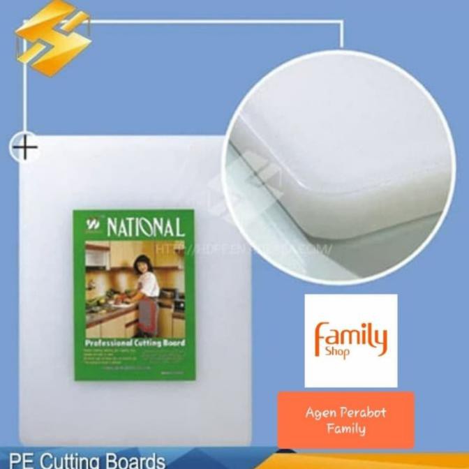 PROMO TALENAN PLASTIK LEBIH TEBAL 37CM X 23CM / CUTTING BOARD 100% PP 1,2 MM