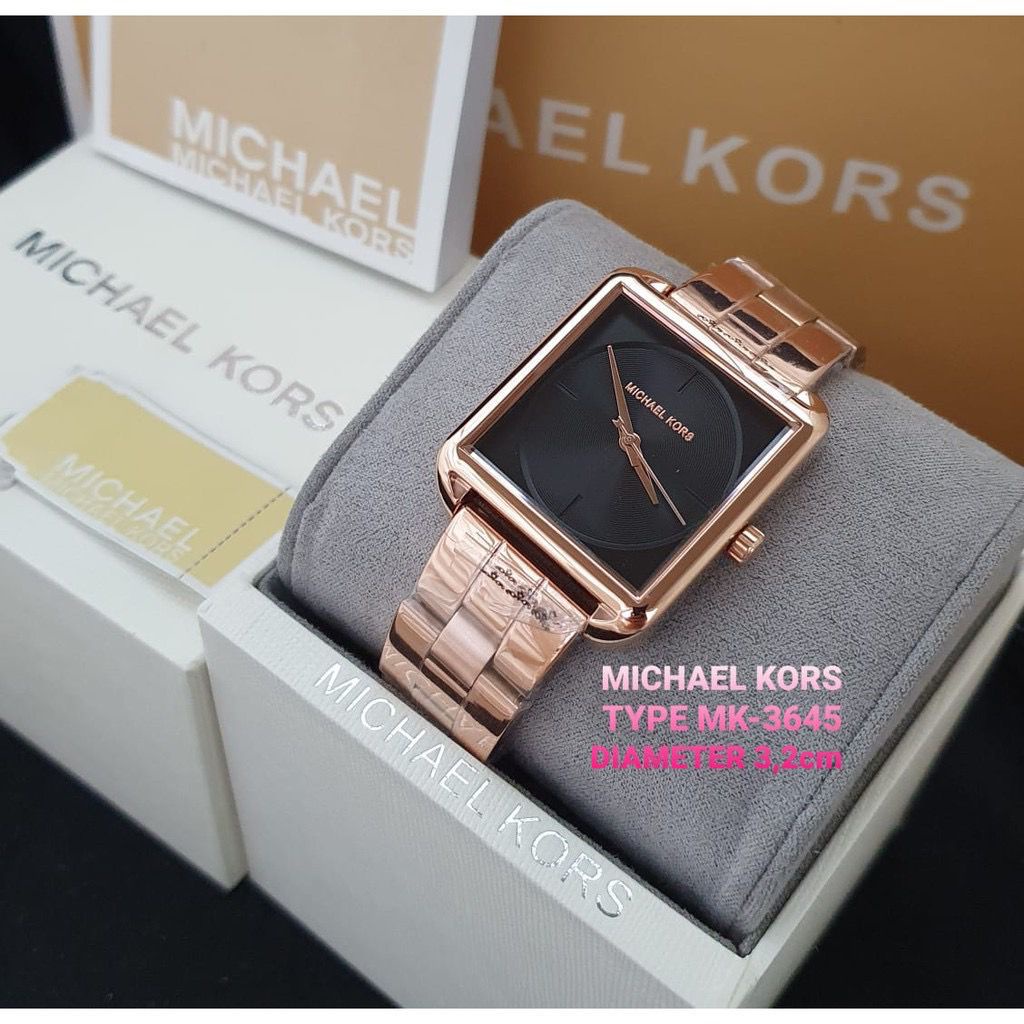 PREMIUM  jam tangan wanita MICHEALKORS mk3645 - Free box SUPER & sertifikat & paperbag ( bisa COD ) 