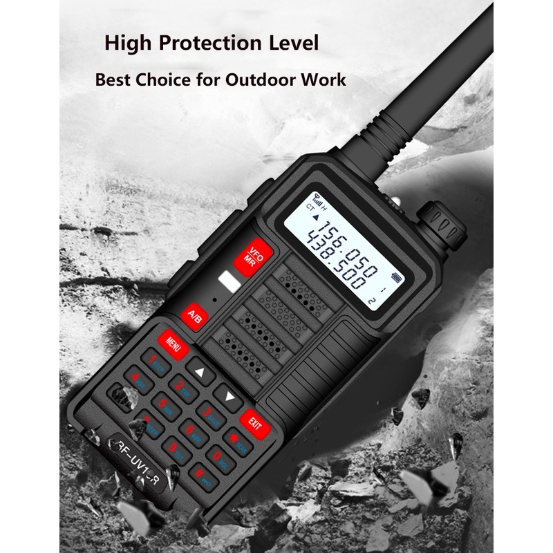 AKN88 - BF UV-10R Walkie Talkie TRI BAND UHF VHF Radio 16W 8800Mah -30 KM