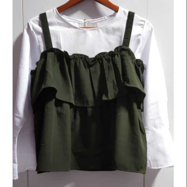 [PRELOVED] Kinan Blouse Set