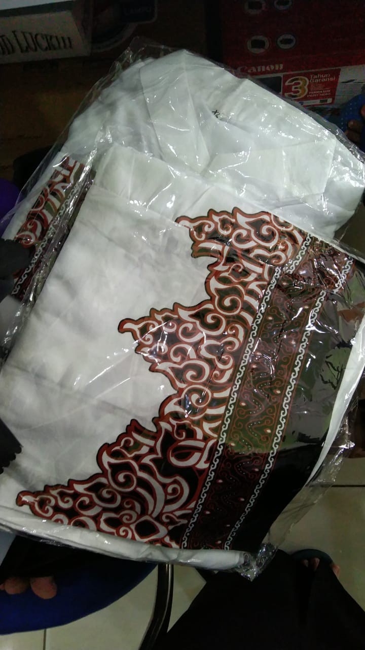 Baju Koko Batik Celana Sarung Batik Solo Modern Lengan Panjang. Pendek