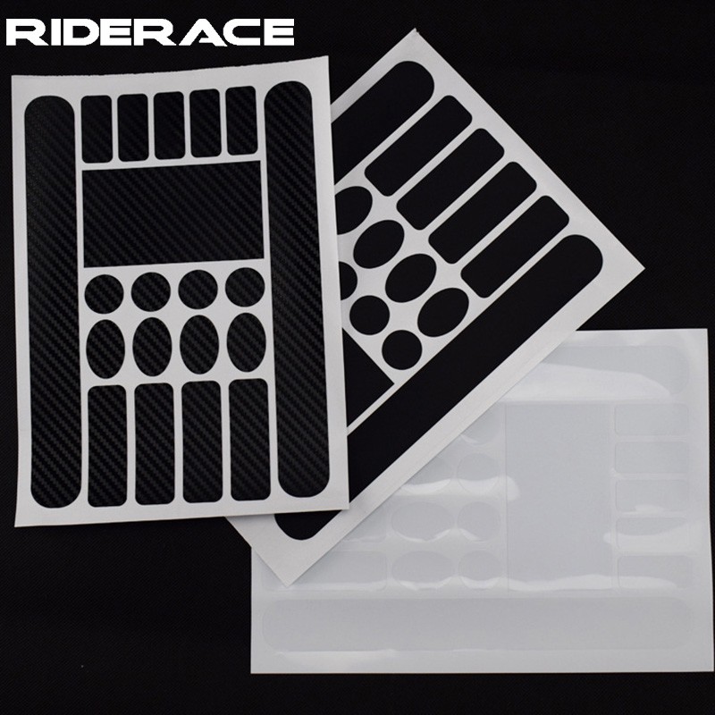 Sticker Pelindung Frame Sepeda Stiker Decal Gesekan Rantai Kabel Sepeda Protector Rangka Lipat Mtb