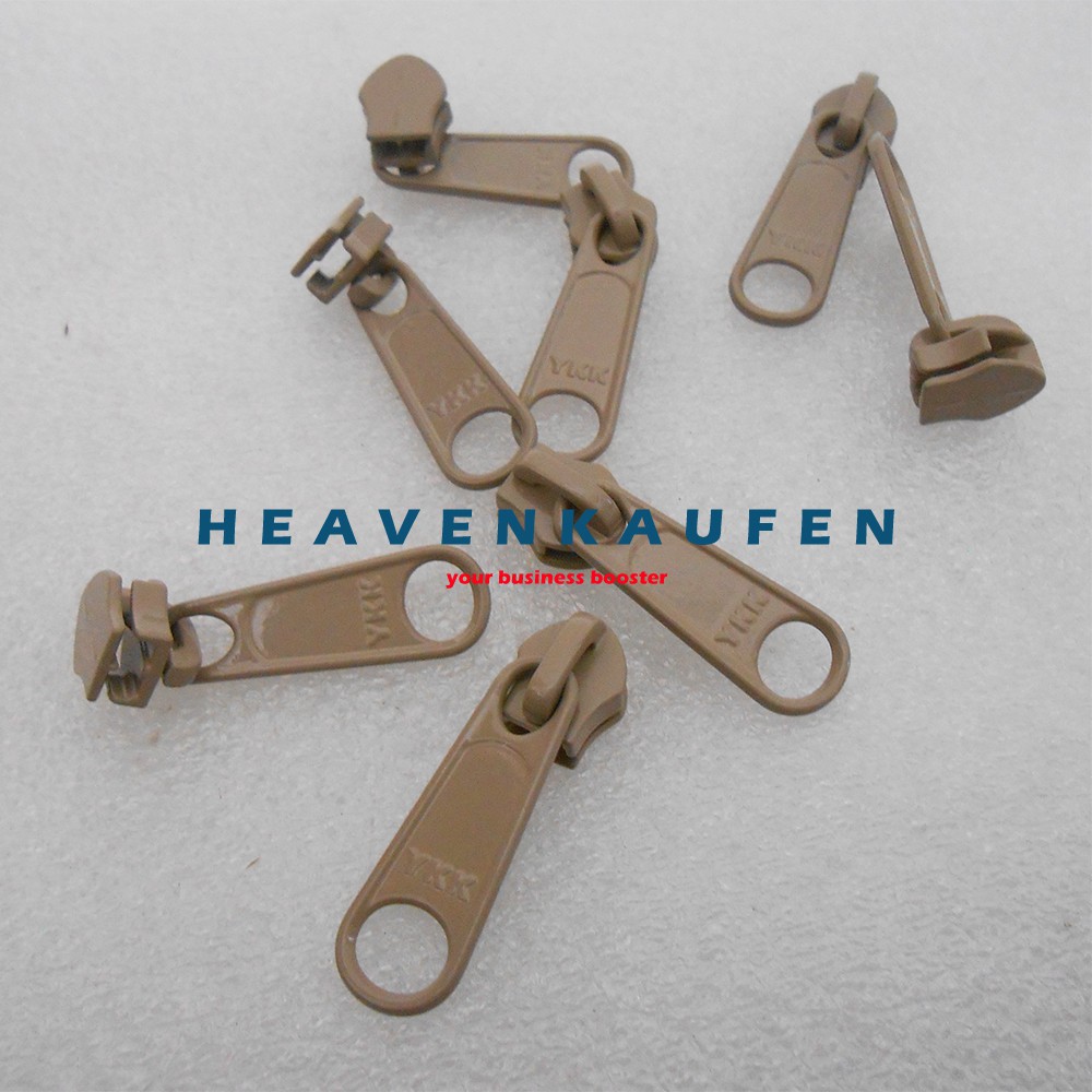 Kepala Resleting / Kepala Zipper YKK Cream Krem No 5