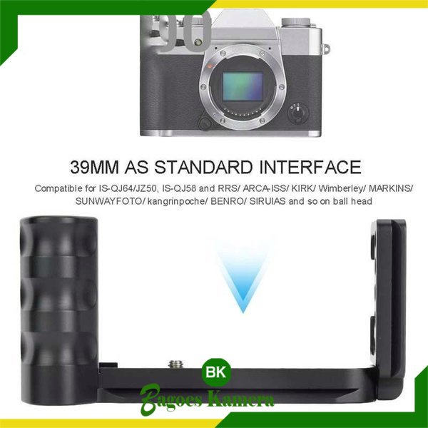 L plate L Bracket XT10 XT20 XT30 Quick Release Plate Tripod Monopod Fujifilm Fuji Camera Kamera Mirr