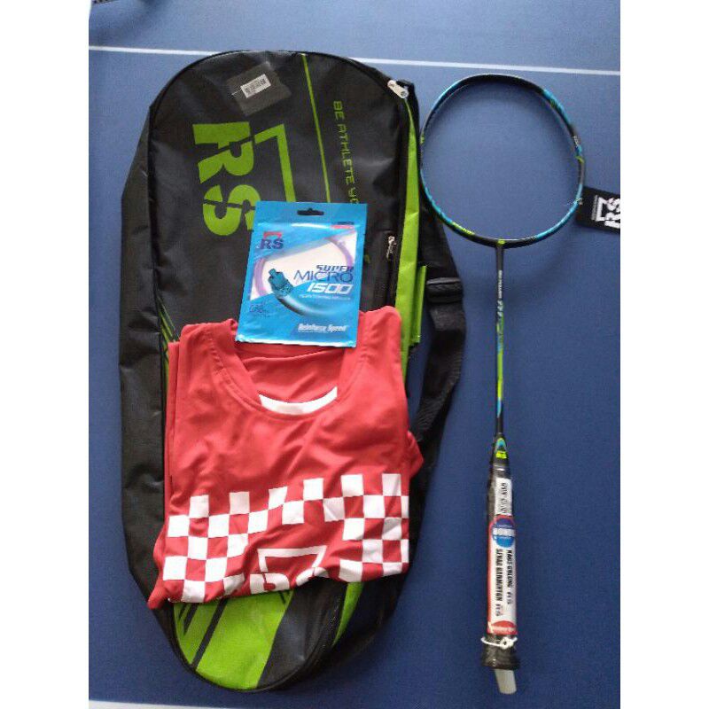 RAKET BULUTANGKIS MURAH REINFORCE SPEED ISO POWER 777 EVO ORIGINAL