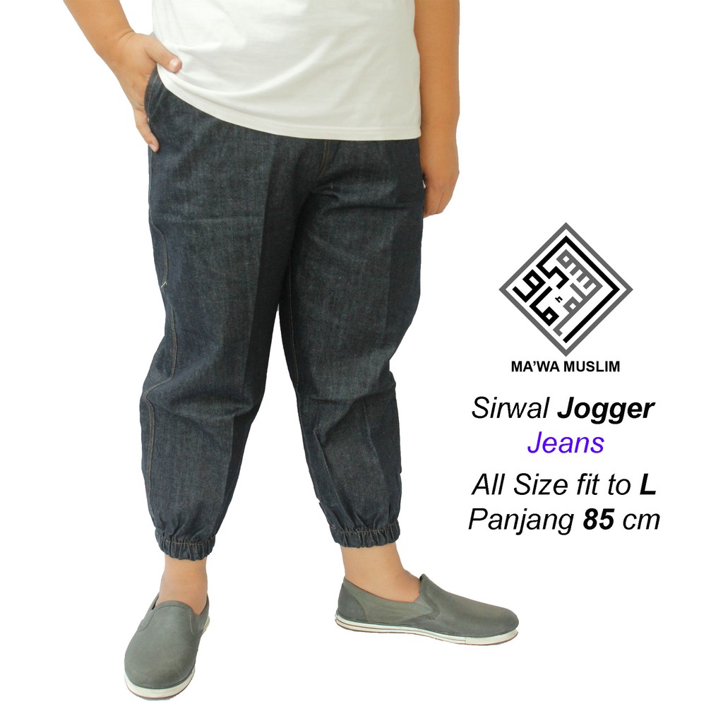 Sirwal JOGGER JEANS standard / jogger jeans jumbo