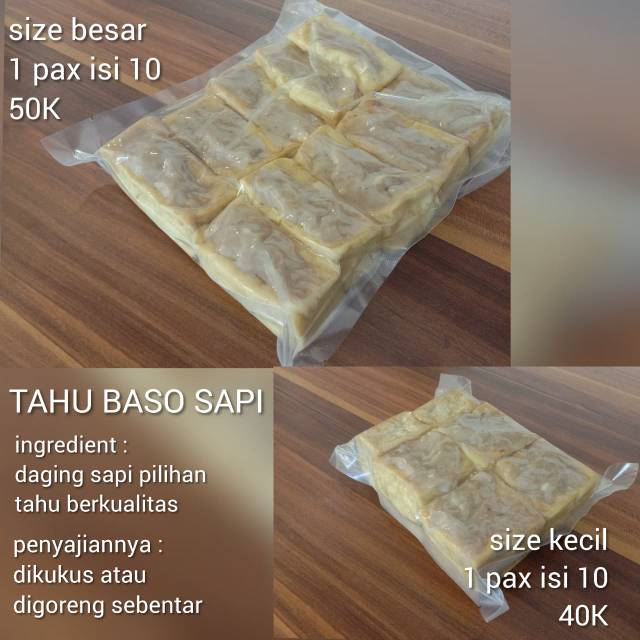 

Tahu Bakso Sapi Maknyuss dg Bahan2 Berkualitas.