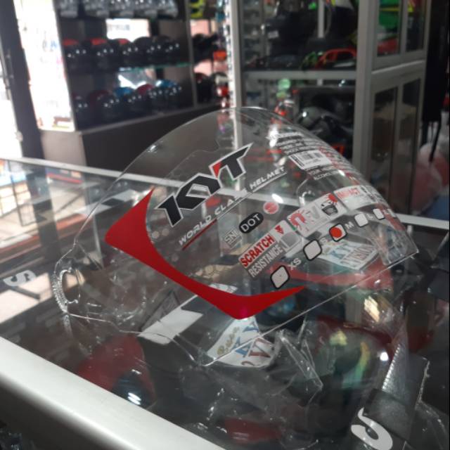 KACA HELM ORIGINAL KYT | PUTIH | KYT 2VISION | KYT ROMEO | INK CX 22