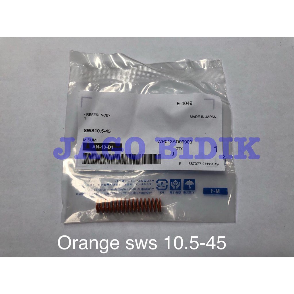 Per misumi orange original japan untuk valve - Per mizumi