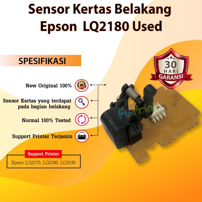 Sensor Kertas Epson LQ2180, Sensor Kertas Belakang Epson 2180, PE Sensor Belakang Printer LQ2190