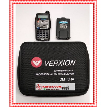 Verxion DM-5RA HT VERXION DM 5RA UV 5RA DIGITAL ANALOG DUALBAND ORIGINAL GARANSI RESMI