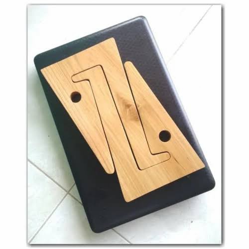 Stand Laptop Vertical Holder Desktop Table Notebook Display Kayu Macbook Berdiri Multi Fungsi / Wood Laptop Stand Note Book Stand Portable Unik Meja Laptop Kayu BIG SIZE