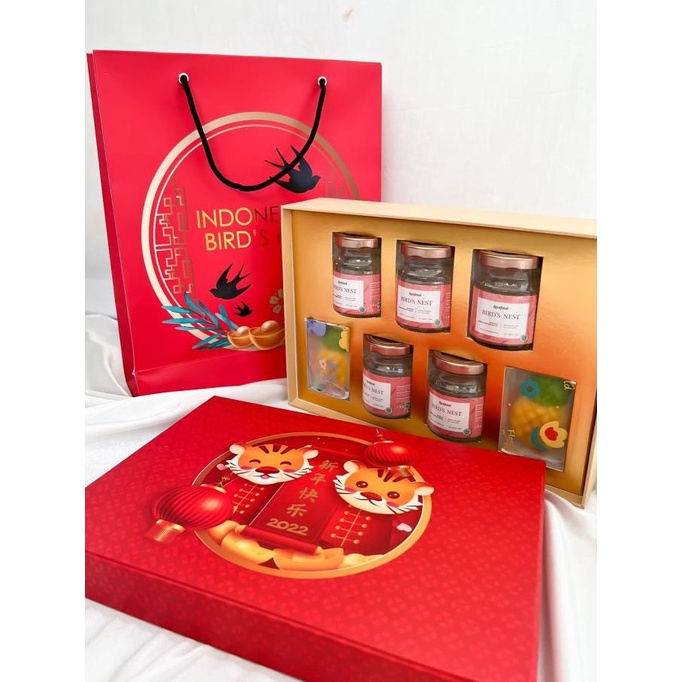 

TERBARUU!! Hampers realfood isi 6 imlek walet Paket CNY Chinese New Year 2021 PROMO