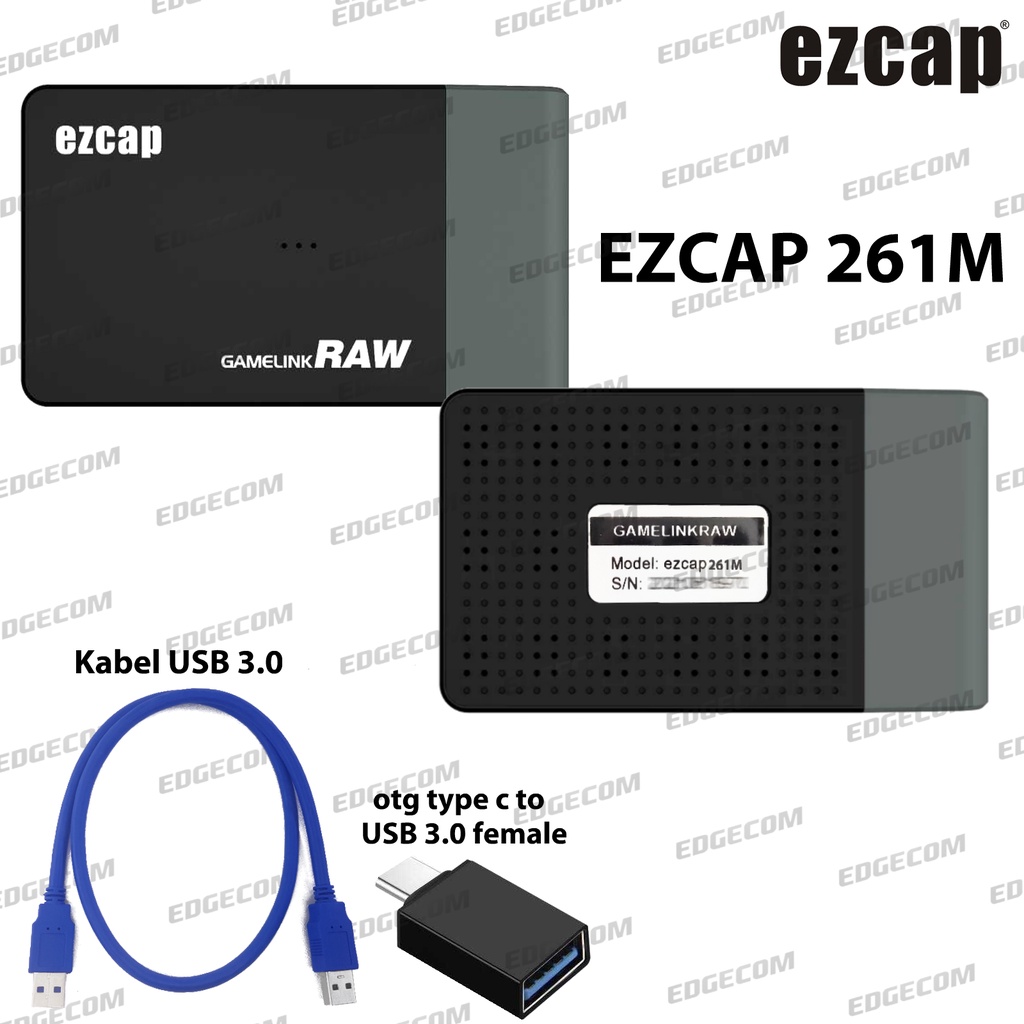 EZCAP 261M - 321A USB 3.0 Game Capture, Live stream &amp; recording Video capture