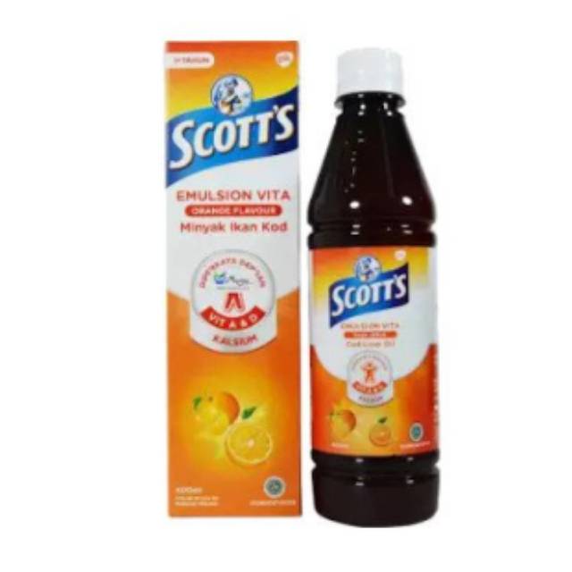 SCOTT'S EMULSION VITA ORANGE 400 ML