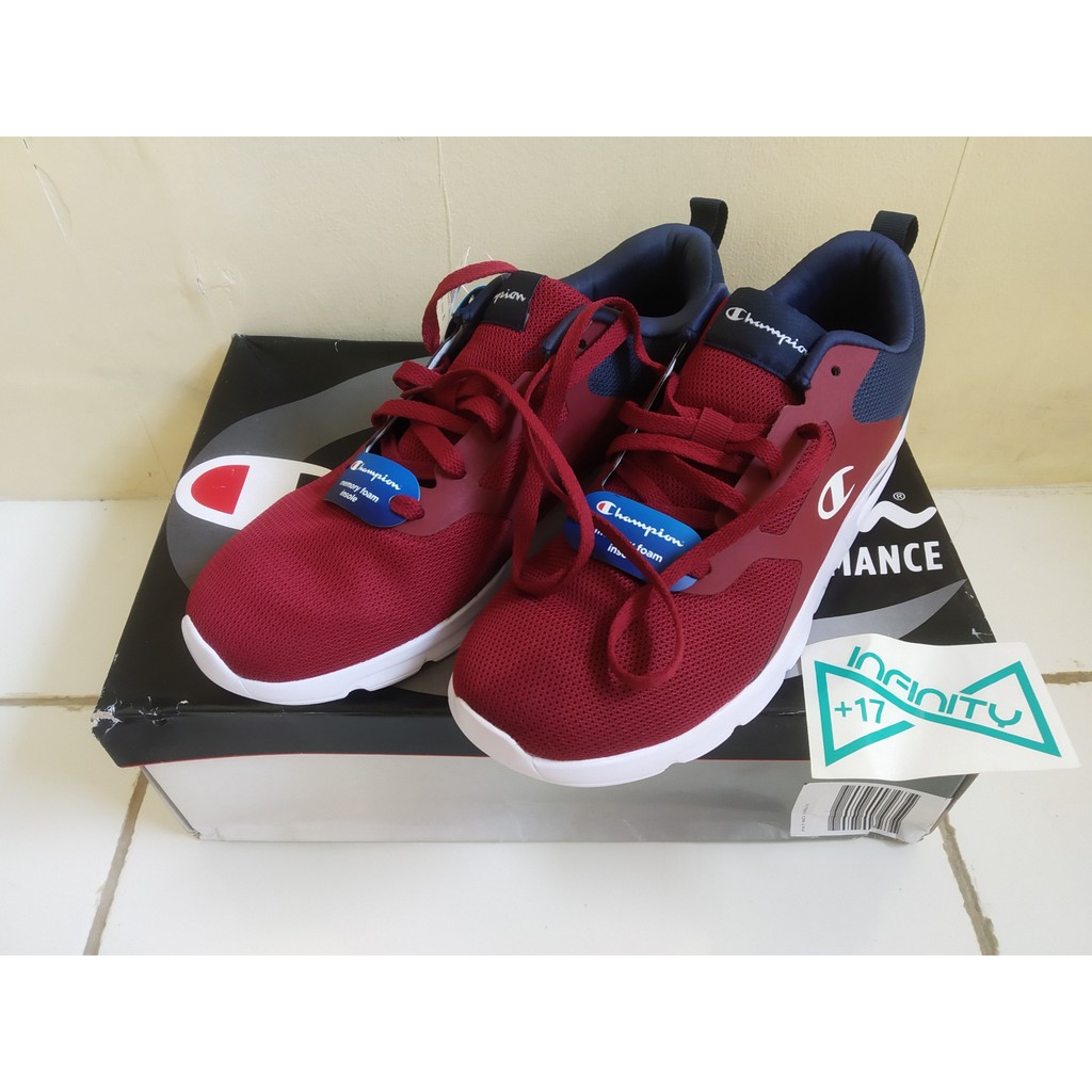 Champion Original Concur Accord Maroon Men/Women - Sepatu Champion Pria/Wanita
