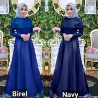 TBI Brukat Maxi Syantik Badriah Sabrina Selendang Brokat Murah Gamis Murah