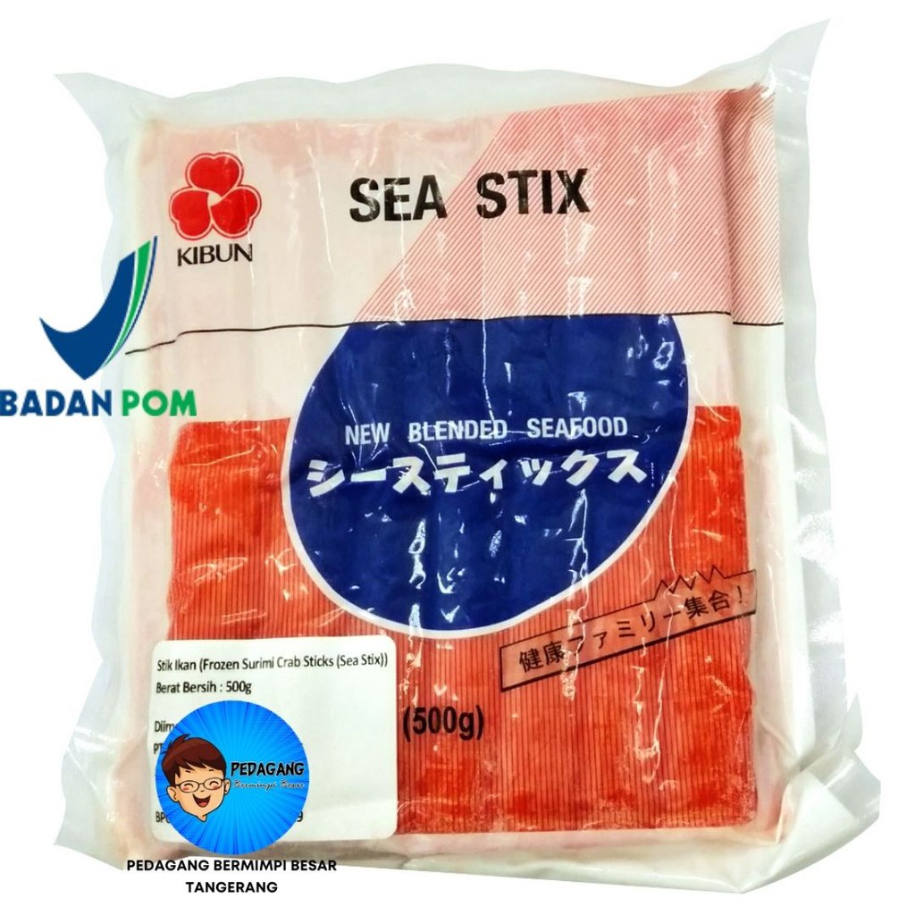 Jual Kibun Kani Sea Stix / Crab Stick 500gr Indonesia