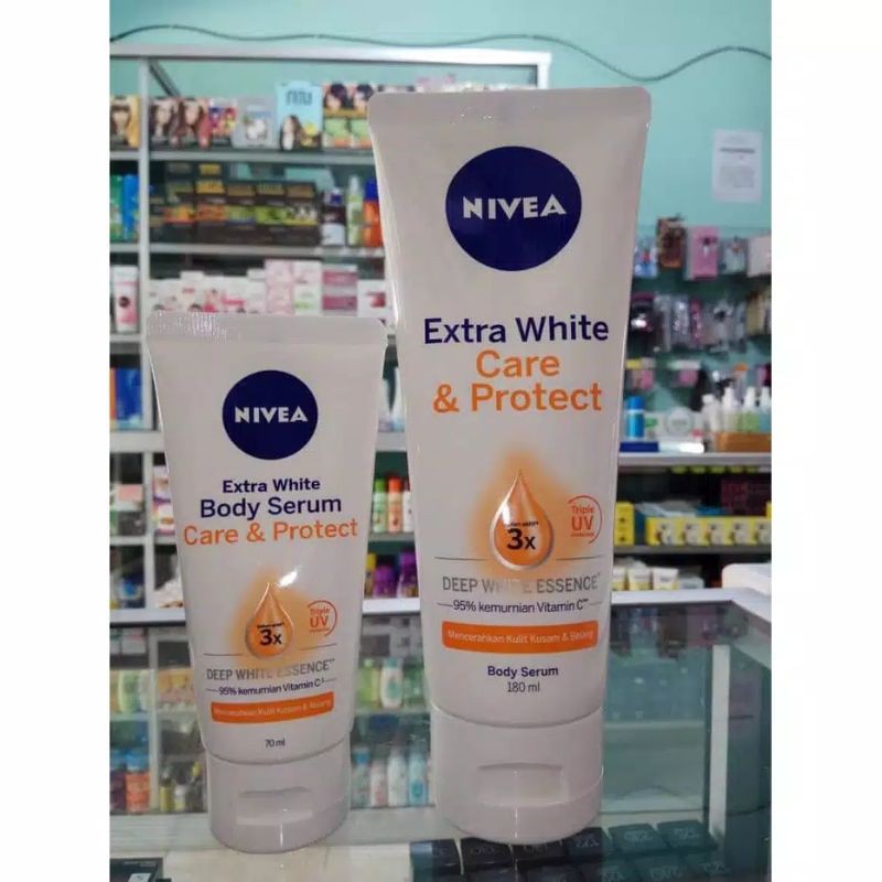 Nivea Extra White Body Serum Care and Protect