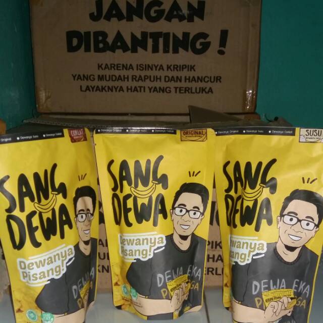 

Kripik pisang sang dewa