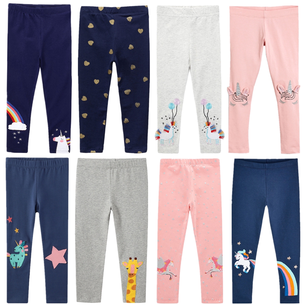  Celana  Panjang Legging Bahan  Katun  Gambar Unicorn Untuk 