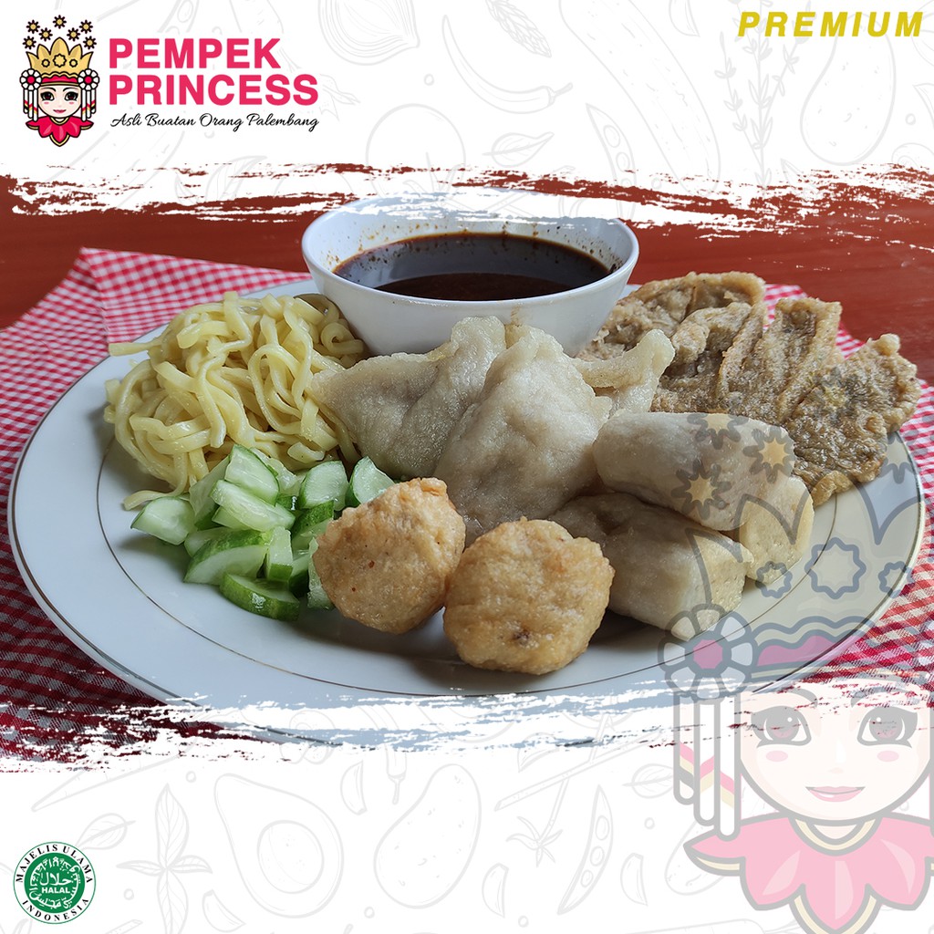 

PEMPEK PALEMBANG ASLI IKAN TENGGIRI I PEMPEK PRINCESS PREMIUM ISI 10