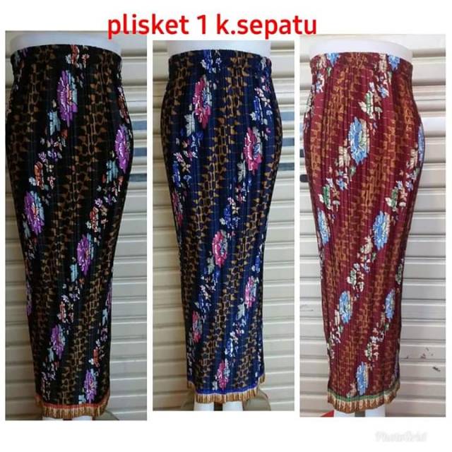 ROK PLISKET BATIK JUMBO MURAH BIG SIZE XXL BAWAHAN KEBAYA