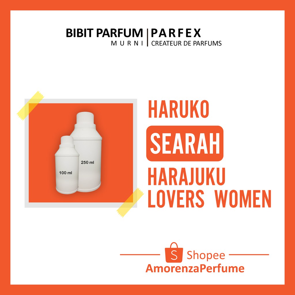 HARUKO BIBIT PARFUM PARFEX ORIGINAL 100% MURNI TANPA CAMPURAN / BIBIT PARFUM / BIBIT MINYAK WANGI / PARFUM PRIA TAHAN LAMA ORI / PARFUM WANITA TAHAN LAMA ORI