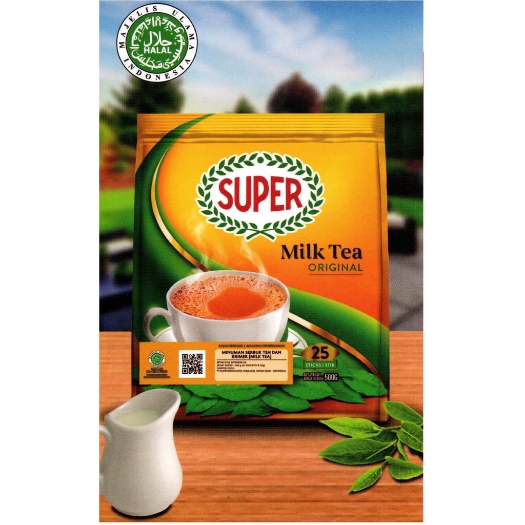 

Super Milk Tea 25's 500 gr