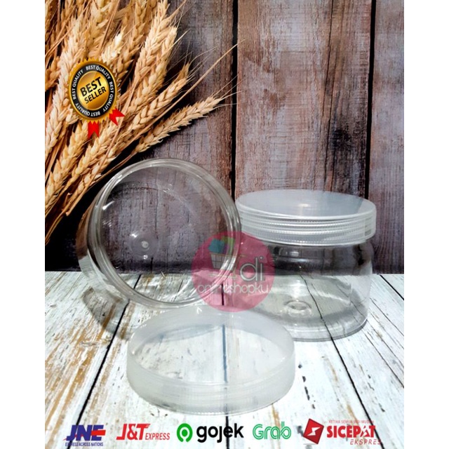 Toples tabung 300 ml / Toples 300 ml / Toples cookies 300 ml /Toples cylinder 300 ml