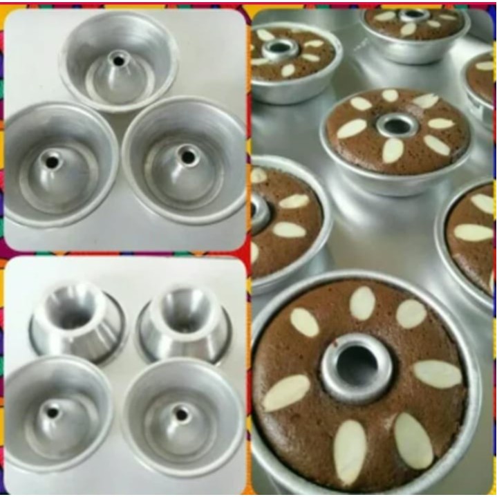 Loyang Pres Tulban Mini/Brownies/Donat/ 1 Lusin