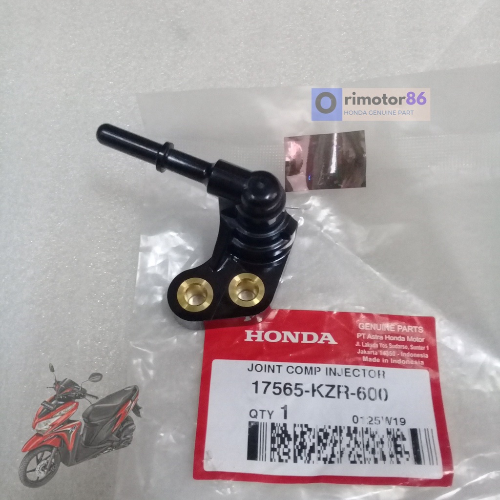 Join Comp Injektor Vario 125 fi Non ISS Rumah Injektor Vario 125 fi Old Holder Injektor Original AHM