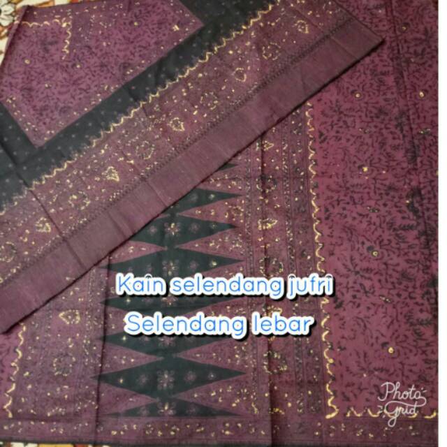 Kain katun antikan Palembang jufri asli