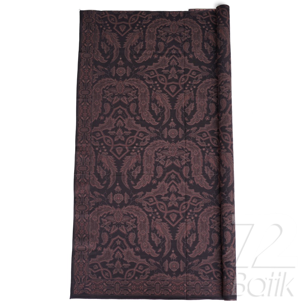 BAHAN BATIK PREMIUM Katun Warna Hitam Item Black 723531 Cap 72 Jarik Jarit Samping Kebat Panjang Batik Katun Modern Premium Bahan Seragam Batik Pernikahan Kantor Keluarga Murah Kamen Jadi Batik Bali Lembaran